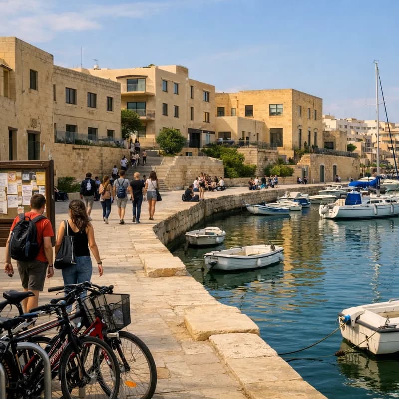 The university quarter of Msida