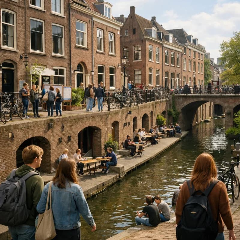 The university quarter of Utrecht