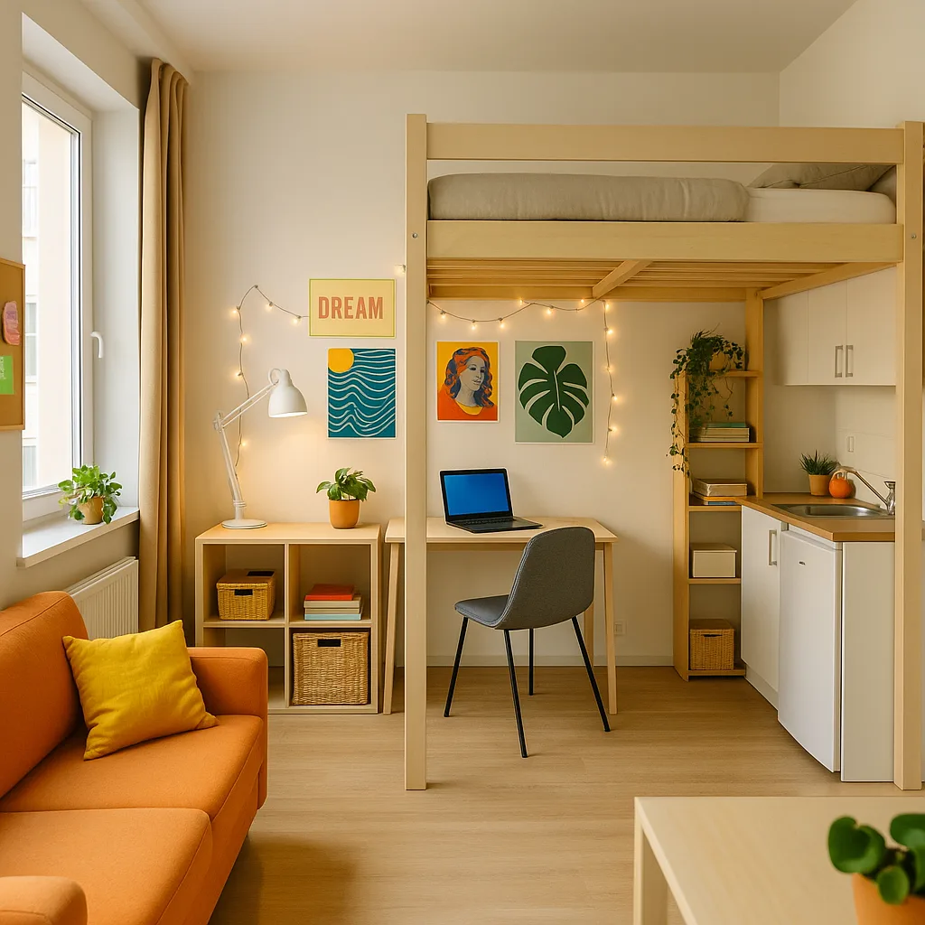 Compact apartment