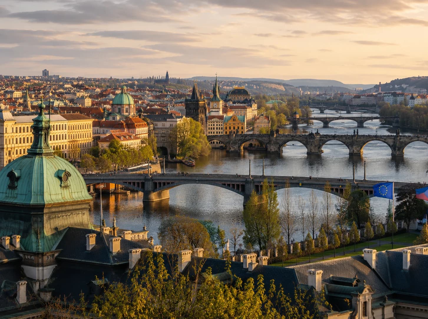 Prague temporary stay home