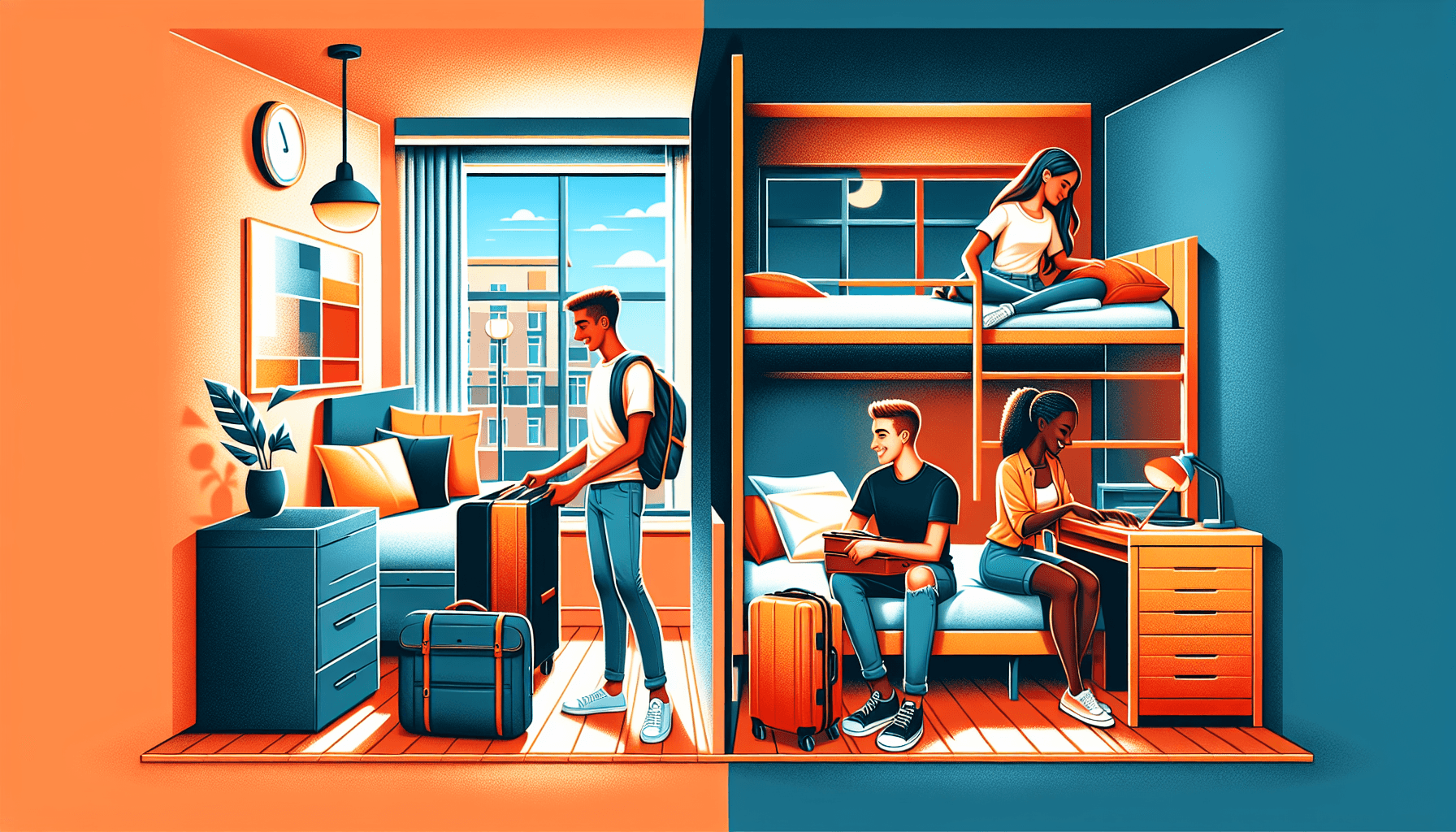 Échange d'appartement vs Résidence étudiante : Quelle est l'option la plus économique pour les étudiants en échange ?